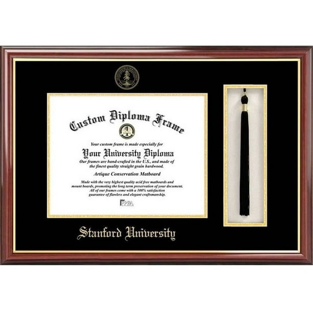 NCAA Stanford Cardinal Tassel Box and Diploma Frame NCAA Stanford Cardinal Tassel Box and Diploma Frame